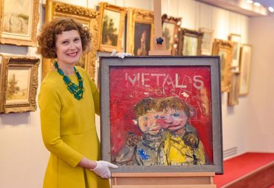 Joan Eardley painting of Glasgow street children sells for record amount at auction
