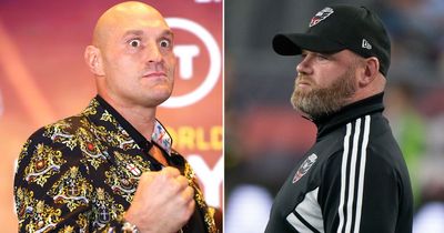 Tyson Fury makes sparring offer to football legend Wayne Rooney after praise