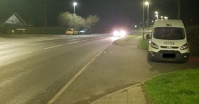 Mobile speed camera van attacked while trying to catch drivers breaking the law