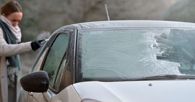 Drivers warned to check under their car on cold frosty mornings