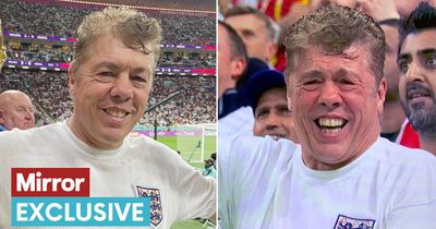 Steve McClaren 'lookalike' takes World Cup to all England matches and is hero among fans