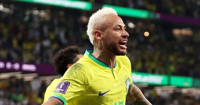 Neymar equals Pele's Brazil scoring record with stunning goal at World Cup