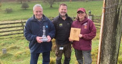 Perthshire weather station's long service award