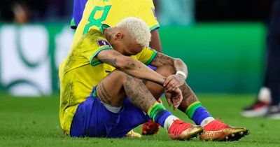 Neymar and Antony in tears as Brazil knocked out of World Cup on penalties