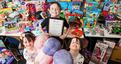 Kids helping kids as Christmas charity drive delivers 'magic'