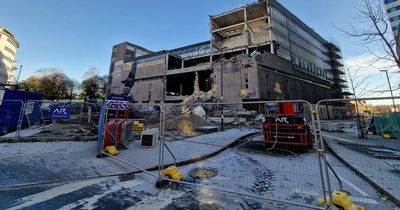 Nottingham cave investigations amid demolition of former Royal Mail office