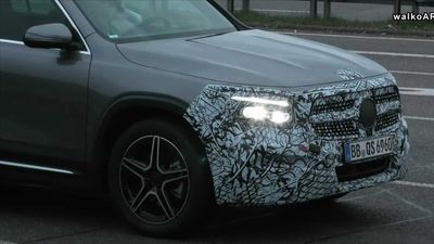 2024 Mercedes-Benz GLB Spied Hiding Mild-Looking Mid-Cycle Makeover