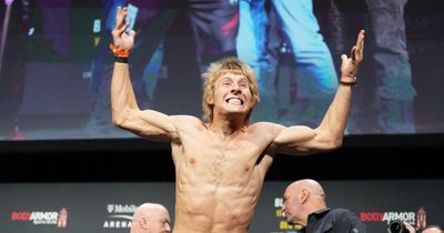 Paddy Pimblett riles up crowd after staredown with UFC rival Jared Gordon