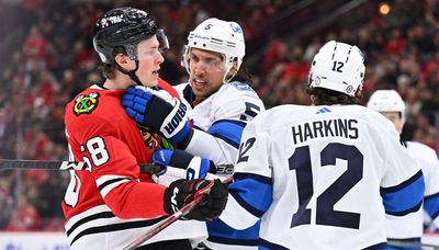 Blackhawks grounded by Jets again as losing ways continue