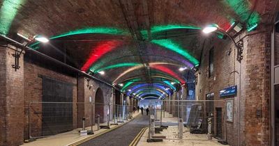 Leeds Dark Arches transformation underway in bid to revitalise station and Granary Wharf