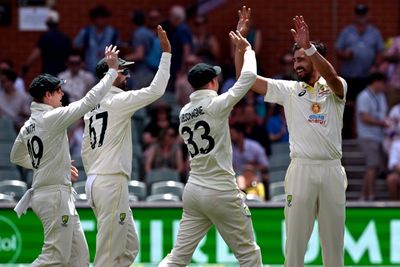 Lyon roars as West Indies all out for 214 in 2nd Australia Test