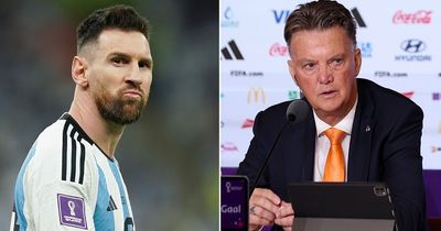 Louis van Gaal details private Argentina taunts before furious Lionel Messi argument