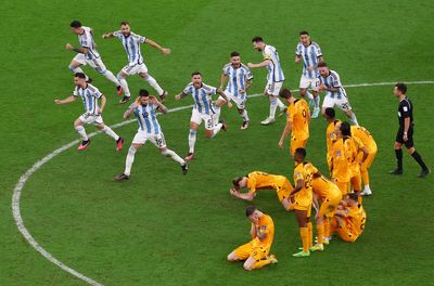 Argentina show fire and fragility as emotions spill over in World Cup quarter-final