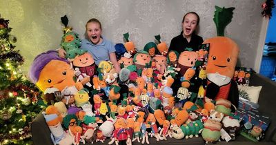 Mum 'may have to move' to make room for huge Kevin the Carrot collection