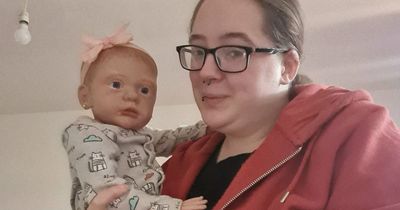 Woman who suffered miscarriage becomes 'mum' to five lifelike baby dolls