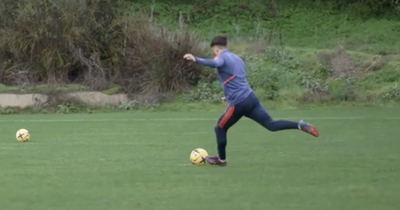 Alejandro Garnacho’s Panenka penalty and more things spotted in Manchester United training