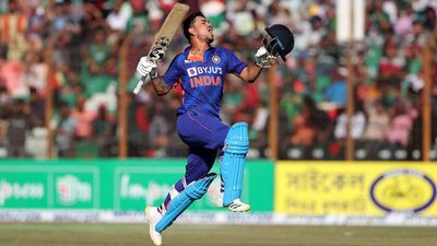 India's Ishan Kishan creates history against Bangladesh with fastest ODI double century