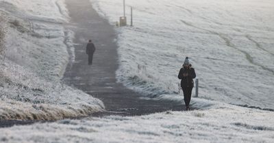 Snow chaos as fans told to WALK to watch England match and temperatures plummet to -10C