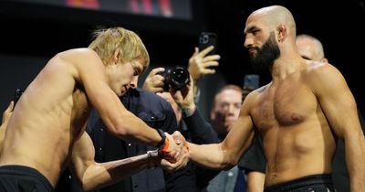Paddy Pimblett's UFC opponent was "legally dead" for two minutes