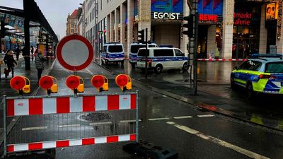 German police confirm end of hostage situation at Dresden shopping centre with Christmas markets forced to close