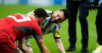 Lionel Messi's first instincts after World Cup win over Netherlands sum up Argentina icon