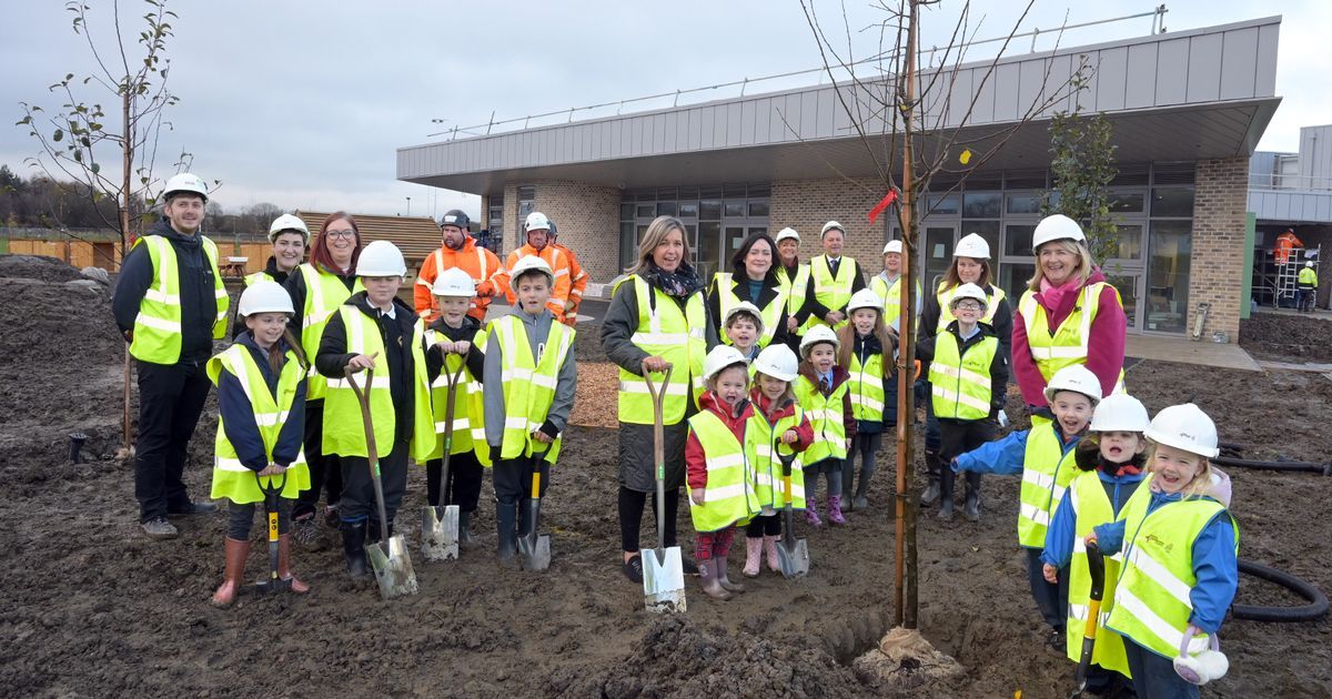 North Lanarkshire school pupils take part in tree…