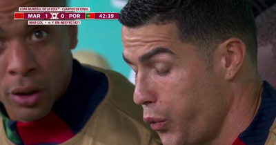Cristiano Ronaldo reaction spotted on Portugal bench after Diogo Costa's World Cup howler