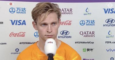 Frenkie de Jong makes sombre admission as he responds to Netherlands' World Cup exit