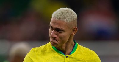 Richarlison reacts to painful Brazil defeat - "It's time to go to the bedroom and cry"