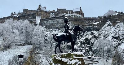 Edinburgh residents share their snowy snaps after waking up to wintery scenes