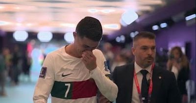 Cristiano Ronaldo ditches Portugal team-mates in tears as final World Cup chance dashed