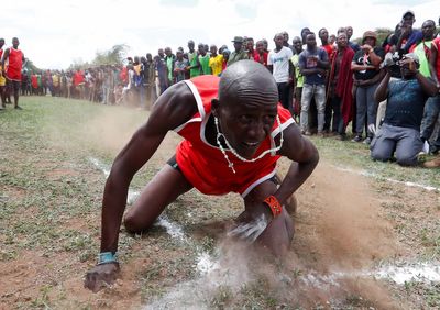 Kenya's Maasai warriors gather to celebrate "Maasai Olympics," a rite of passage