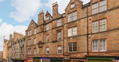 Charming Edinburgh top floor flat with views of the castle hits the market