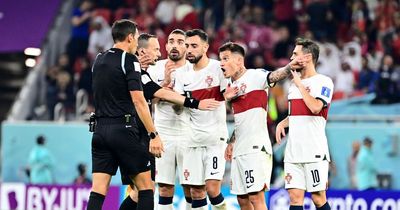 Portugal stars slam World Cup referee's "arrogance" after Bruno Fernandes incident