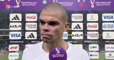 Pepe slams referee in bitter response to Portugal World Cup exit