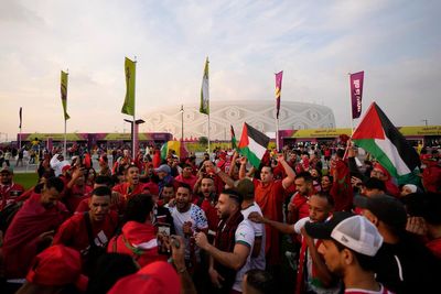 Ecstatic Moroccans celebrate World Cup victory over Portugal