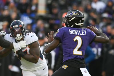 Ravens QB Tyler Huntley discusses being under the weather in Week 13 vs. Broncos