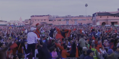 Morocco’s seismic World Cup win over Portugal inspired incredible celebration in Marrakesh