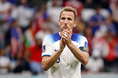 England fans were distraught after Harry Kane sent a penalty kick high against France