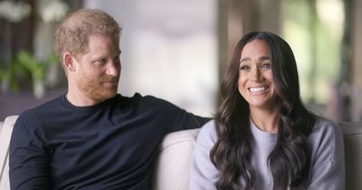 Harry and Meghan reminisce on first dance as they share unseen wedding content in new trailer