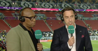 Gary Neville and Ian Wright disagree over whether England missed World Cup opportunity