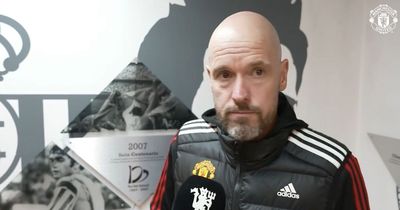 Erik ten Hag claims Manchester United got a 'big win' from training week