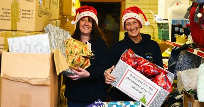 Two Scots women team up to send 40ft lorry full of Christmas presents to kids in Ukraine