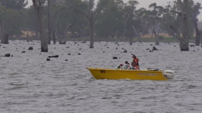 Police search Lake Mulwala for missing teenager after fishing incident
