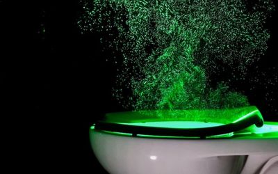 Toilets spew invisible aerosol plumes with every flush – here’s the proof