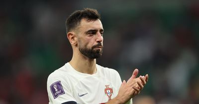 Manchester United's Bruno Fernandes sends classy Morocco message amid 'pain' of Portugal World Cup exit