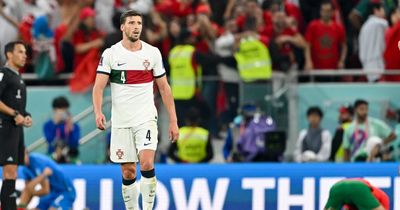 Man City star Ruben Dias confused as 'very clear' decision goes against Portugal in World Cup loss