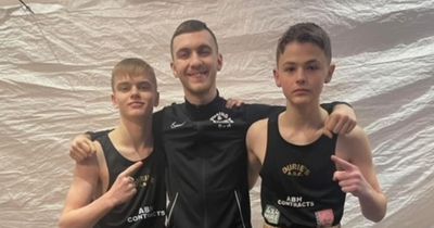 Durie's Boxing Club duo land wins at Springhill ABC home show