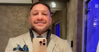 Conor McGregor posts on social media at 3am to show off bizarre photo of his calves