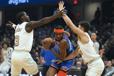 PHOTOS: Best images from the Thunder’s 110-102 loss to the Cavaliers